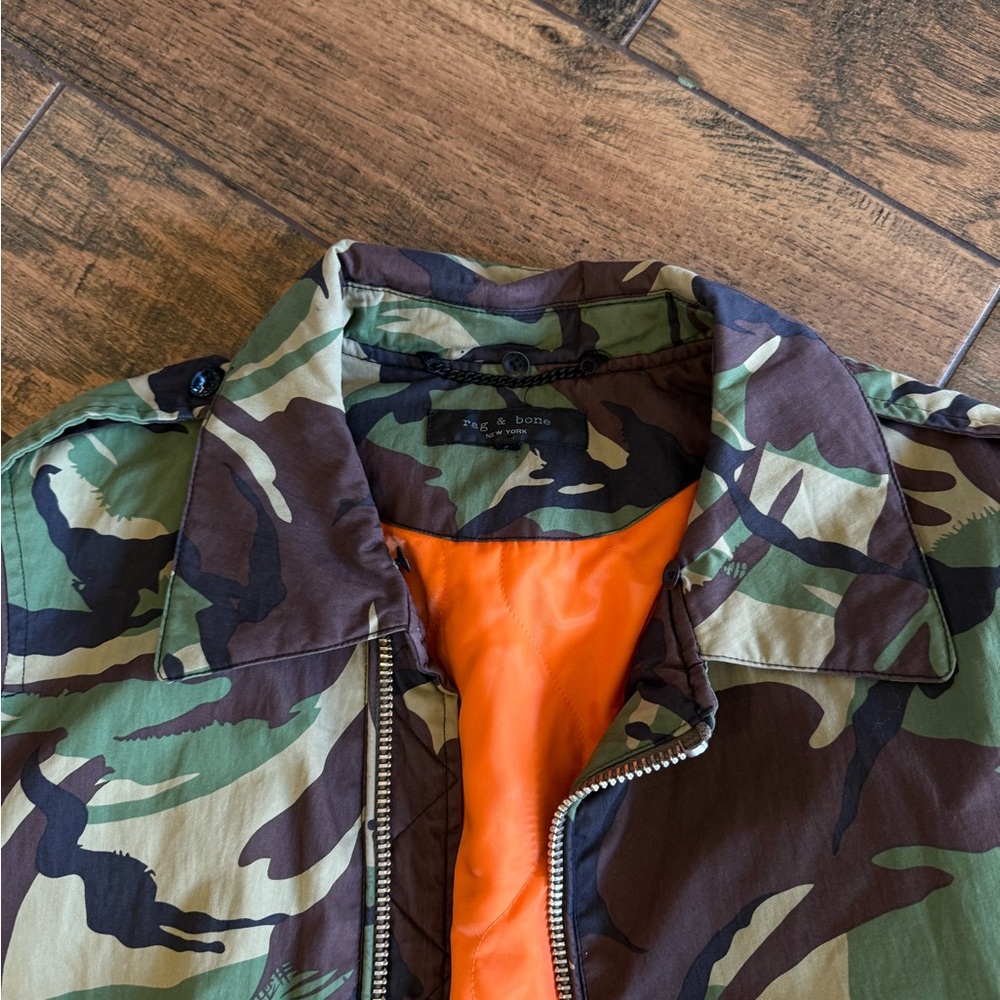 Rag & Bone Camo Flight Jacket - image 11
